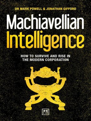 cover image of Machiavellian Intelligence